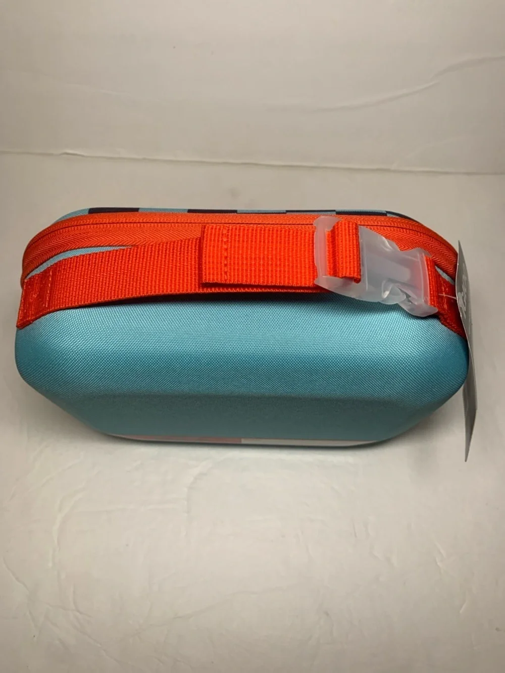Igloo Hard Liner Storage Lunchbox Bag  6 Cans Checker Blue NWT